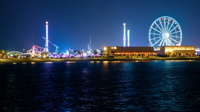 Lusail Winter Wonderland et sa grande roue