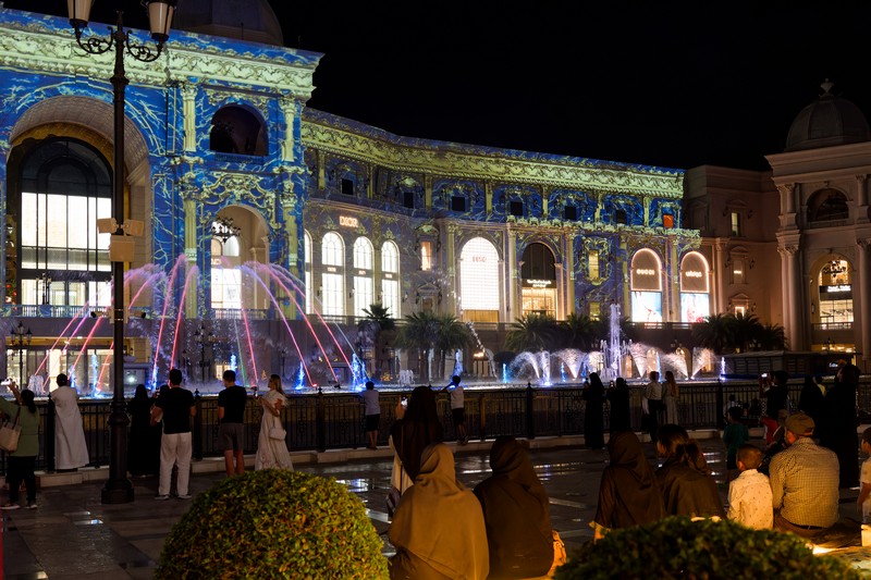 'Dancing fountains' place Vendôme