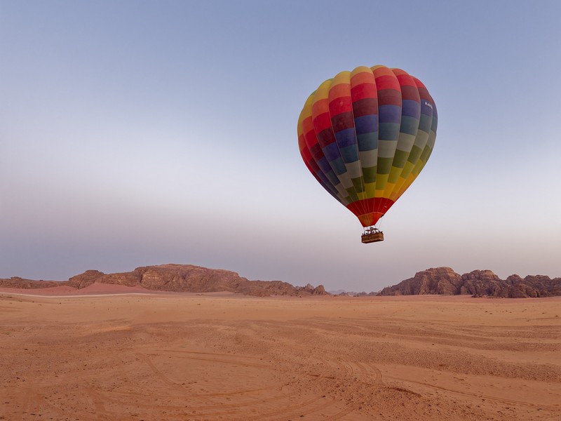 L'autre ballon décolle juste avant nous