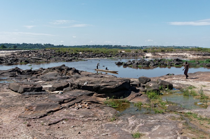 Barque sur le fleuve Congo