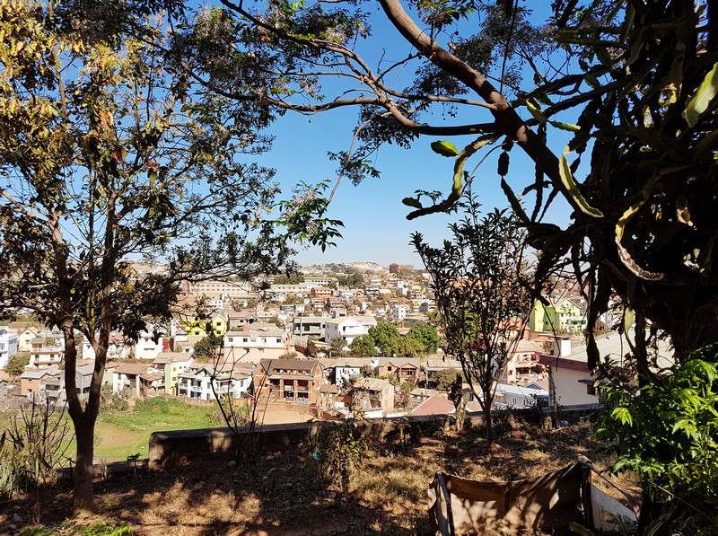 Vue depuis l'institut de gemmologie de Tananarive