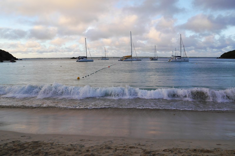 La plage de l'Anse Marcel