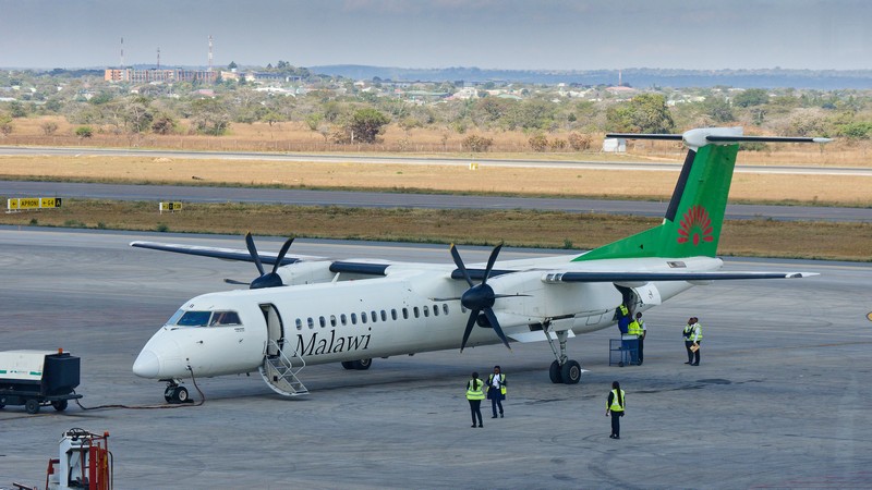 Avion de Malawi Airlines