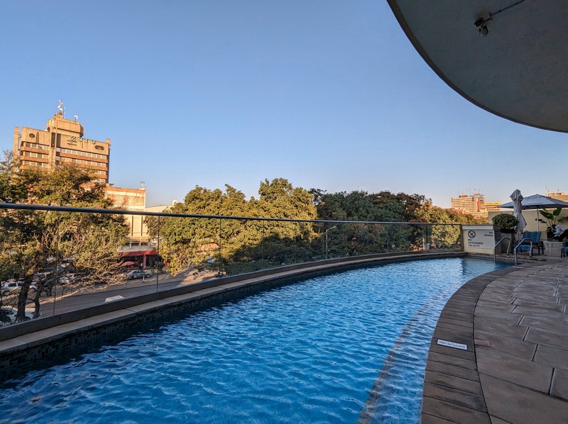 Piscine de l'hôtel Hilton Garden Inn