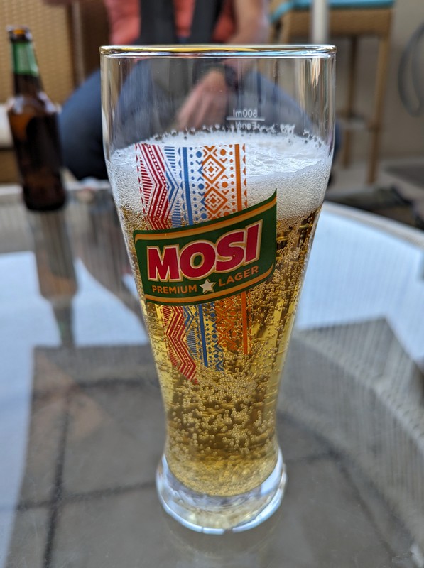 Bière Mosi, brassée en Zambie