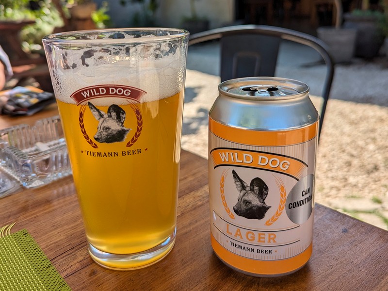 Bière Wild Dog, brassée en Zambie